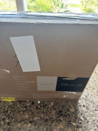 TV LG 43 webOS 108 cm