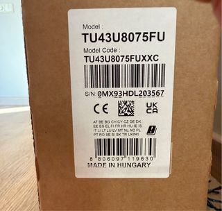 Smart Samsung Crystal UHD 43 U8000F TV tele