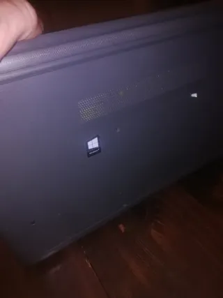 Computer portatile HP nero/grigio usato buono