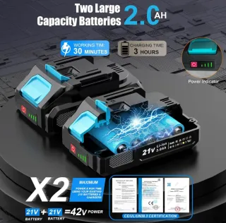 Decespugliatore a Batteria 21V Nuovo con accessori