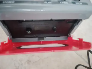 Walkman Stereo Cassette Player Rojo