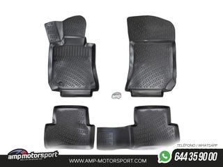 ALFOMBRILLAS DE GOMA RIZLINE PARA MERCEDES-BENZ W212 2009-2016