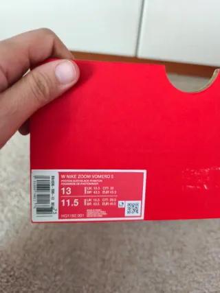 Nike Vomero 5 Argento/Bianco