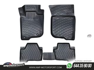 ALFOMBRILLAS DE GOMA RIZLINE PARA MITSUBISHI L200 2019--