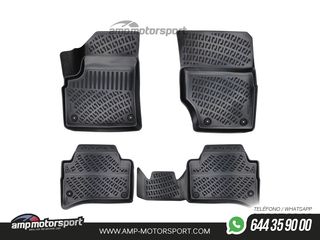 ALFOMBRILLAS DE GOMA RIZLINE PARA VOLKSWAGEN TOUAREG 2002-2006