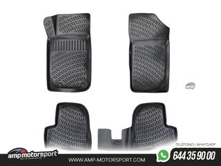 ALFOMBRILLAS DE GOMA RIZLINE PARA PEUGEOT 206 3P/5P 1998--