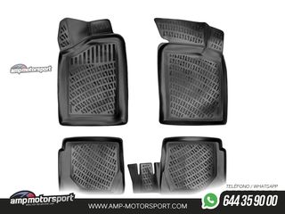 ALFOMBRILLAS DE GOMA RIZLINE PARA RENAULT MEGANE I HATCHBACK 1999-2002