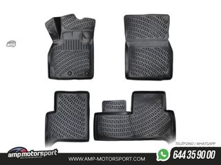 ALFOMBRILLAS DE GOMA RIZLINE PARA RENAULT SCENIC 2003-2009