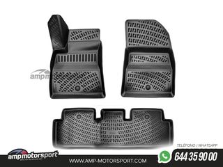 ALFOMBRILLAS DE GOMA RIZLINE PARA TESLA MODEL 3 2017--