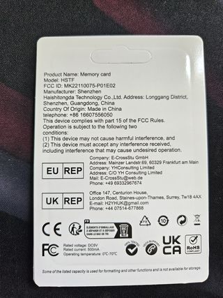 Lotto 5 Micro SD 64 MB