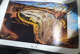 Póster Dalí Reloj Blando