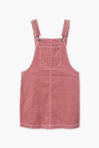 Vestido Peto Rosa Pana MANGO