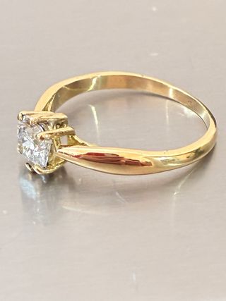 Anillo Oro 18k Diamante 1.00 Ct VVS2/D