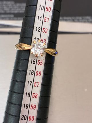 Anillo Oro 18k Diamante 1.00 Ct VVS2/D