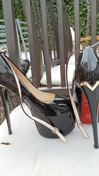 Zapatos de tacón negros SHEIN dos pares