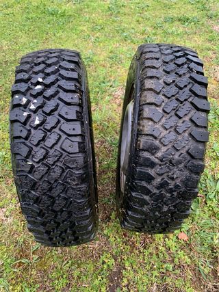 2 Ruedas Fedima con llanta 145/80 R13