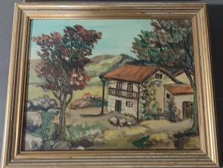 2 Cuadros Óleo Paisajes