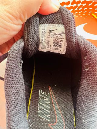 Zapatillas Nike Hombre Talla 42 Negras y Verdes