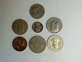 Lote Monedas Sudamérica: Perú, México, Colombia, U