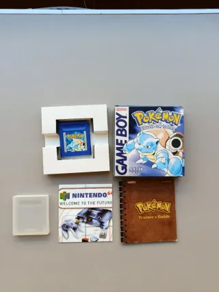 Pokémon Edición Azul Game Boy Nintendo