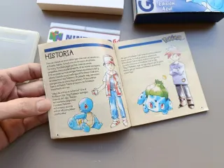 Pokémon Edición Azul Game Boy Nintendo