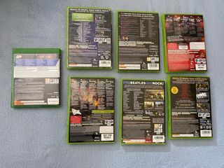 Lote Guitar Hero y Rock Band Xbox 360/One Pal Esp