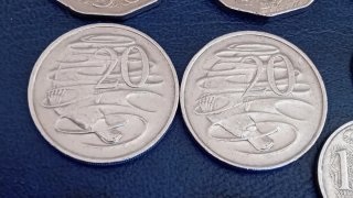 LOTE DE 12 MONEDAS AUSTRALIA