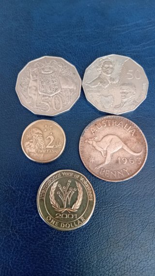 LOTE DE 12 MONEDAS AUSTRALIA