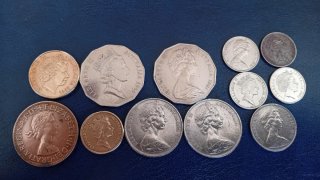 LOTE DE 12 MONEDAS AUSTRALIA
