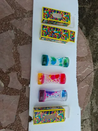 3 Relojes Arena Líquido para Relajación