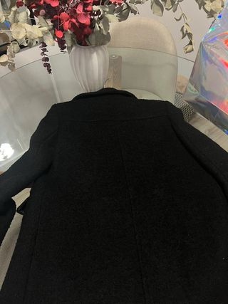 Abrigo Massimo Dutti Negro