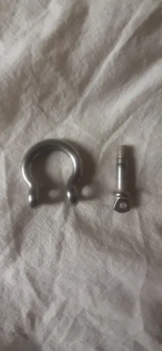 Grilletes redondos de acero inoxidable lote