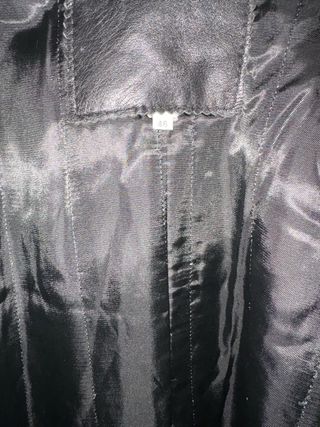 Giacca in Vera Pelle Vintage Nera