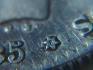 Moneda Plata 50 céntimos 1885 *8*6 Alfonso XII