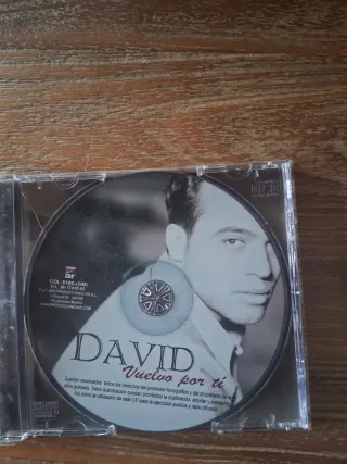 CD David - Vuelvo por ti