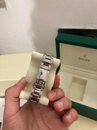 Rolex Oyster Perpetual Plata