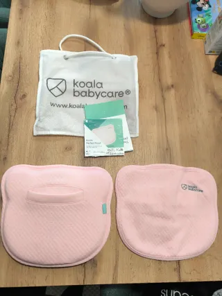 Almohada Koala Babycare Perfect Head Rosa