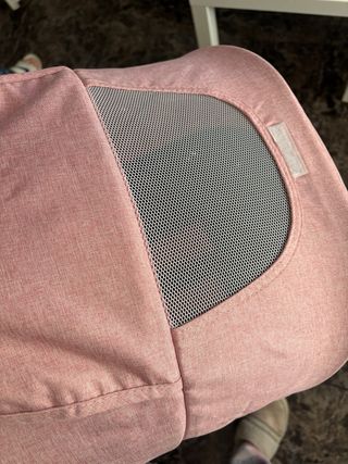 Carrito bebé 3 en 1 rosa y negro