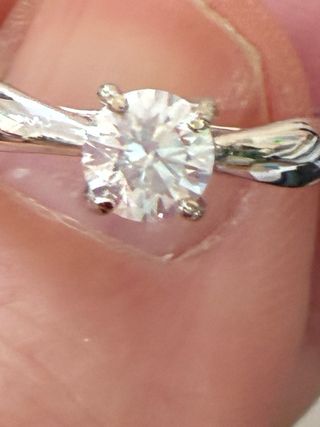 Anillo Oro 18k Diamante 0.65ct VS1/E