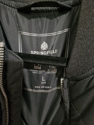 Chaleco Springfield Negro Talla L