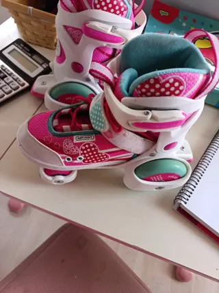 Patines Hudora para niña talla ajustable. NO ENVIO