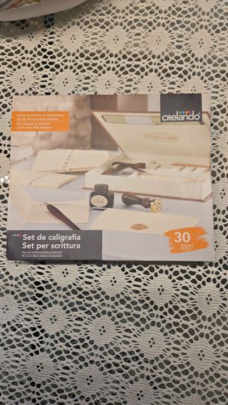 Set Calligrafia Crelando con Pennini e Inchiostro