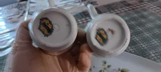 Set 2 Tazzine Limoges con Piattino