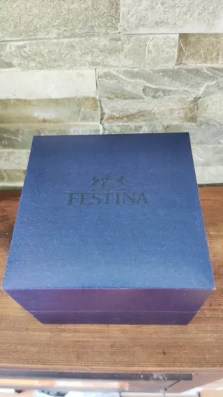 Festina Ceramic negro con caja y garantía