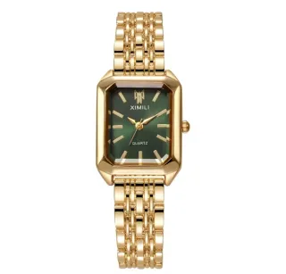 Reloj XIMILI Mujer Dorado y Verde