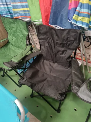 Sillas de camping plegables (2 unidades)