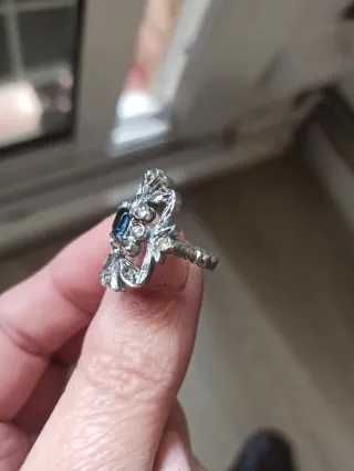 Anillo antiguo plata