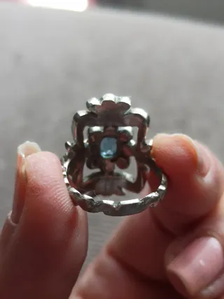 Anillo antiguo plata