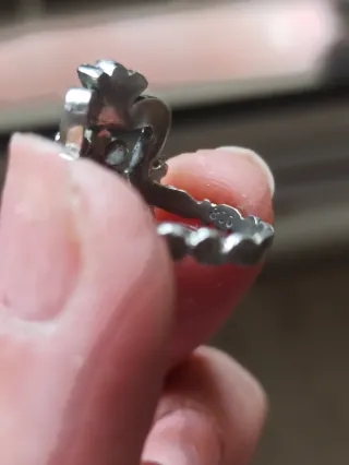 Anillo antiguo plata