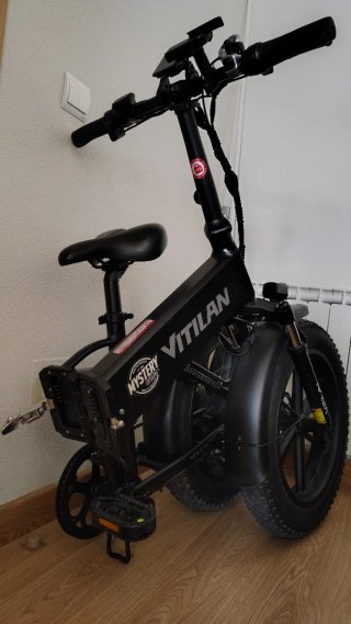 Bicicleta Eléctrica (E-Bike) Plegable Vitilan VE.